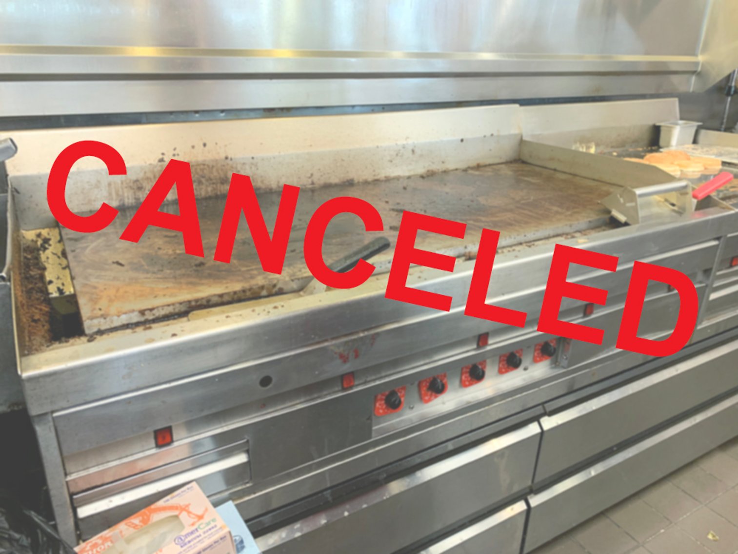 Image for Contents of Nationally Recognized Fast Food Restaurant