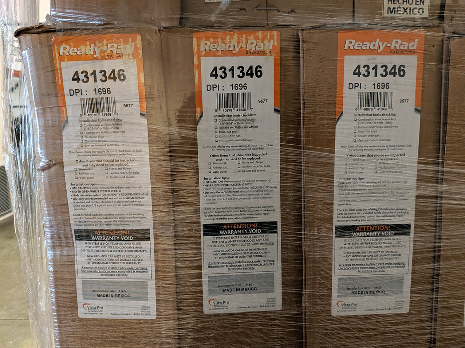 Image for A Large Warehouse Inventory of Auto Parts