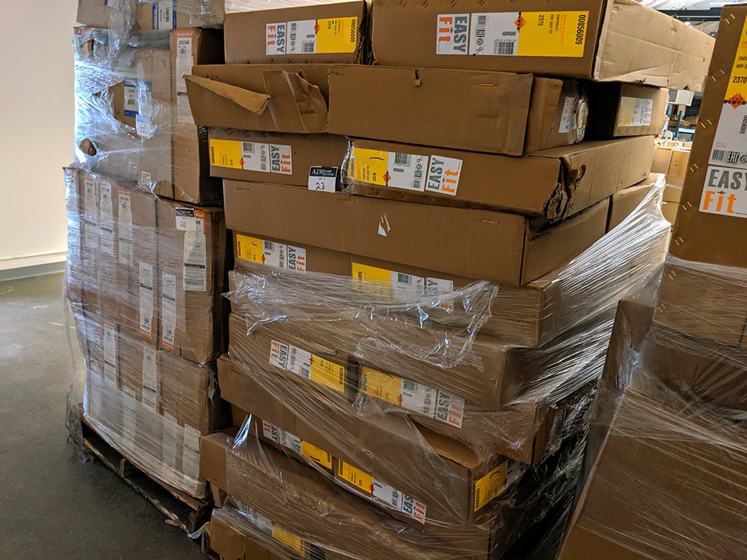 Image for A Large Warehouse Inventory of Auto Parts