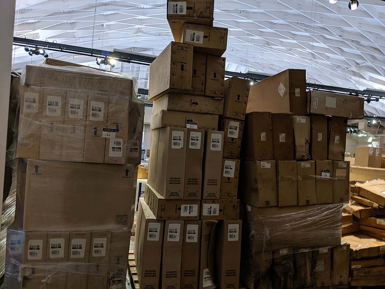 Image for A Large Warehouse Inventory of Auto Parts