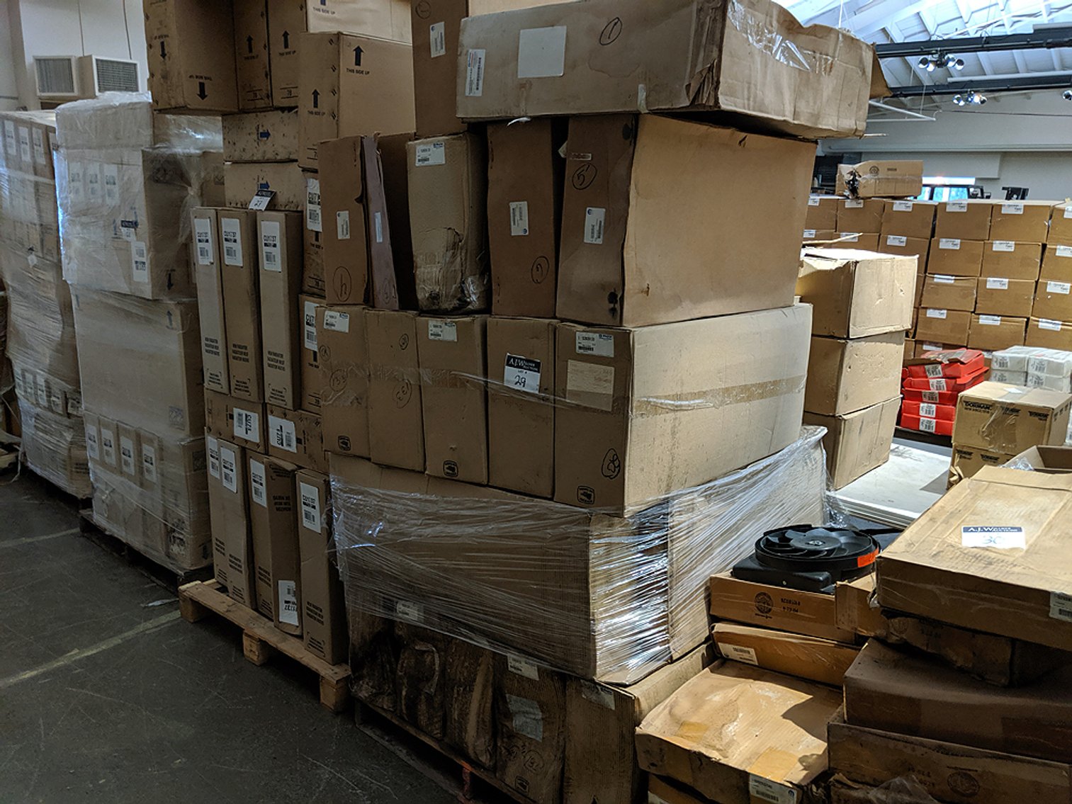 Image for A Large Warehouse Inventory of Auto Parts