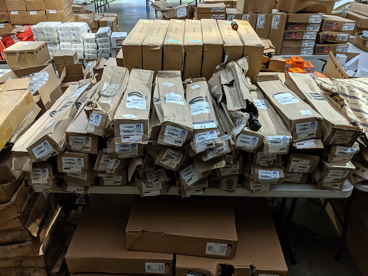 Image for A Large Warehouse Inventory of Auto Parts