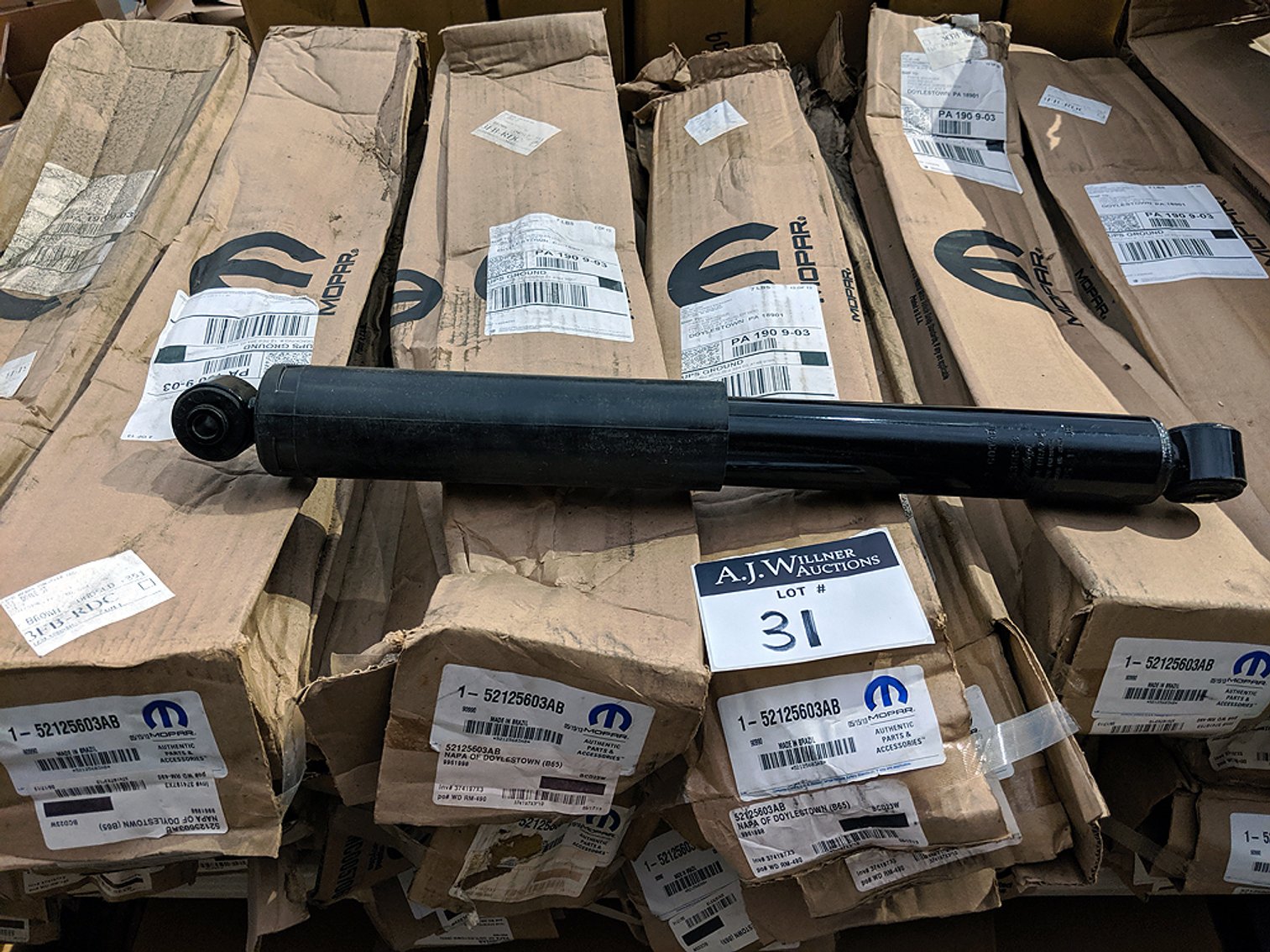 Image for A Large Warehouse Inventory of Auto Parts