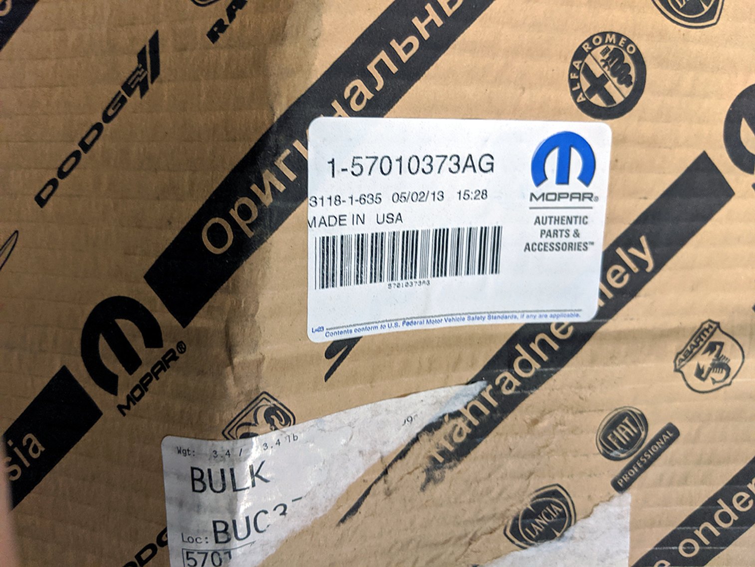 Image for A Large Warehouse Inventory of Auto Parts