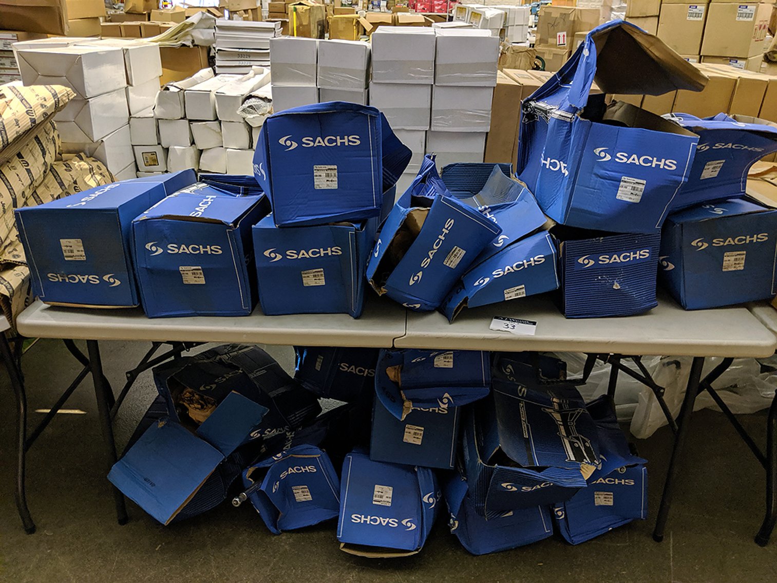 Image for A Large Warehouse Inventory of Auto Parts