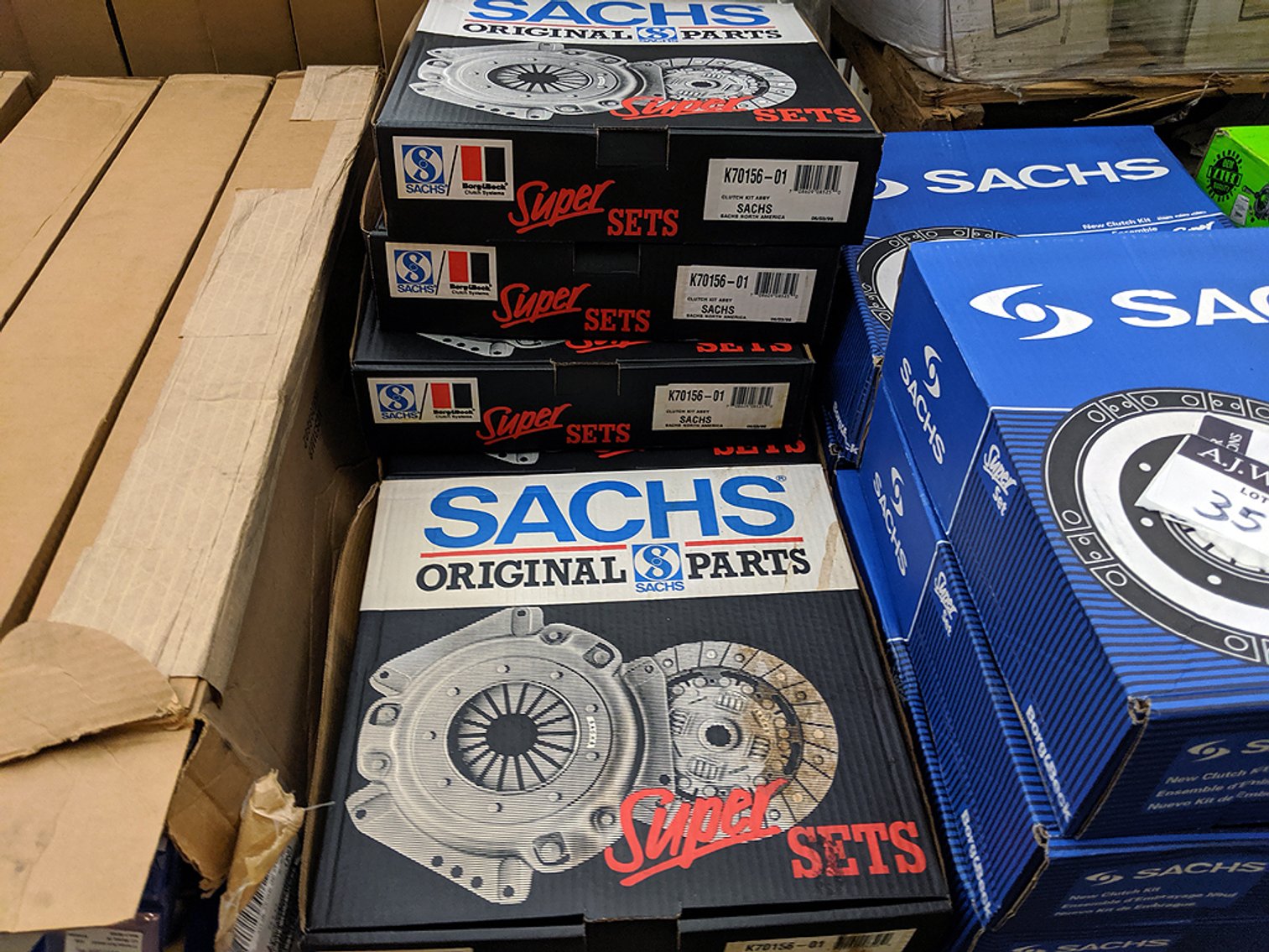 Image for A Large Warehouse Inventory of Auto Parts