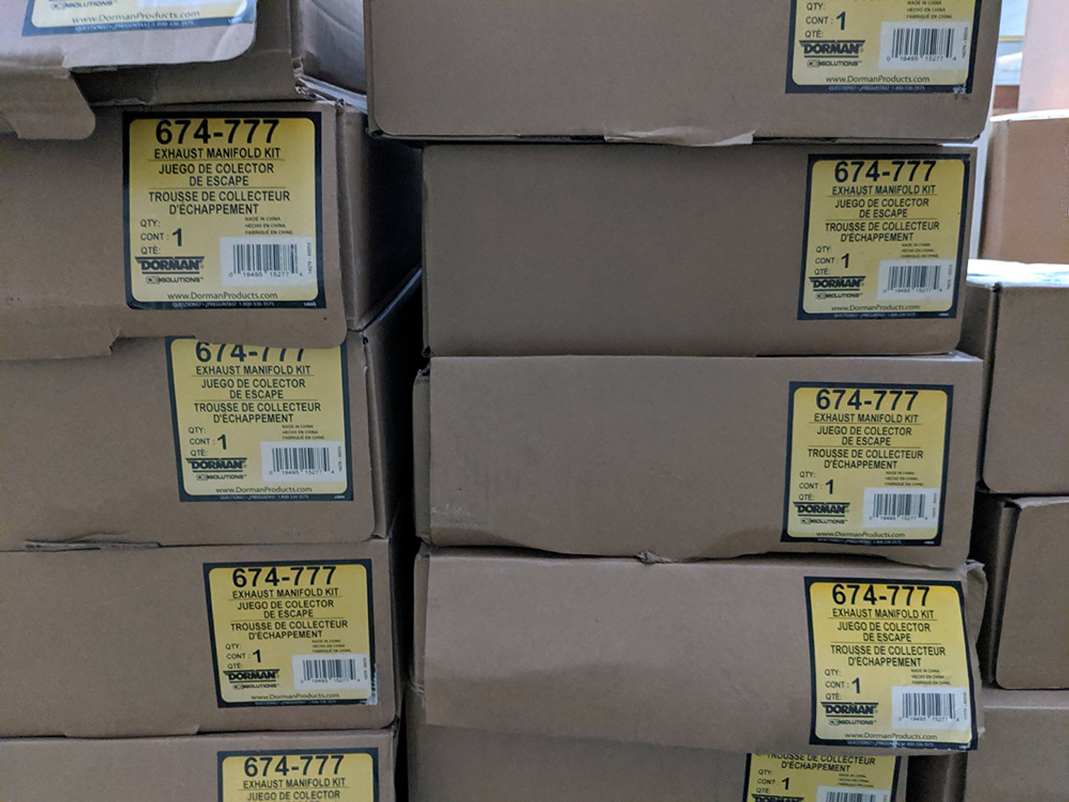 Image for A Large Warehouse Inventory of Auto Parts