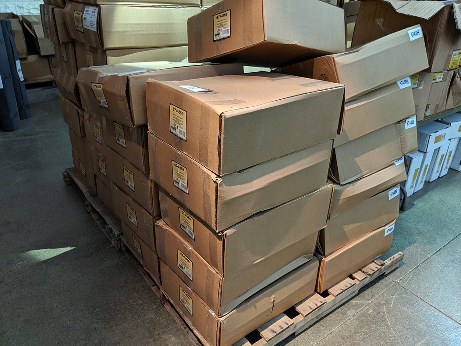 Image for A Large Warehouse Inventory of Auto Parts