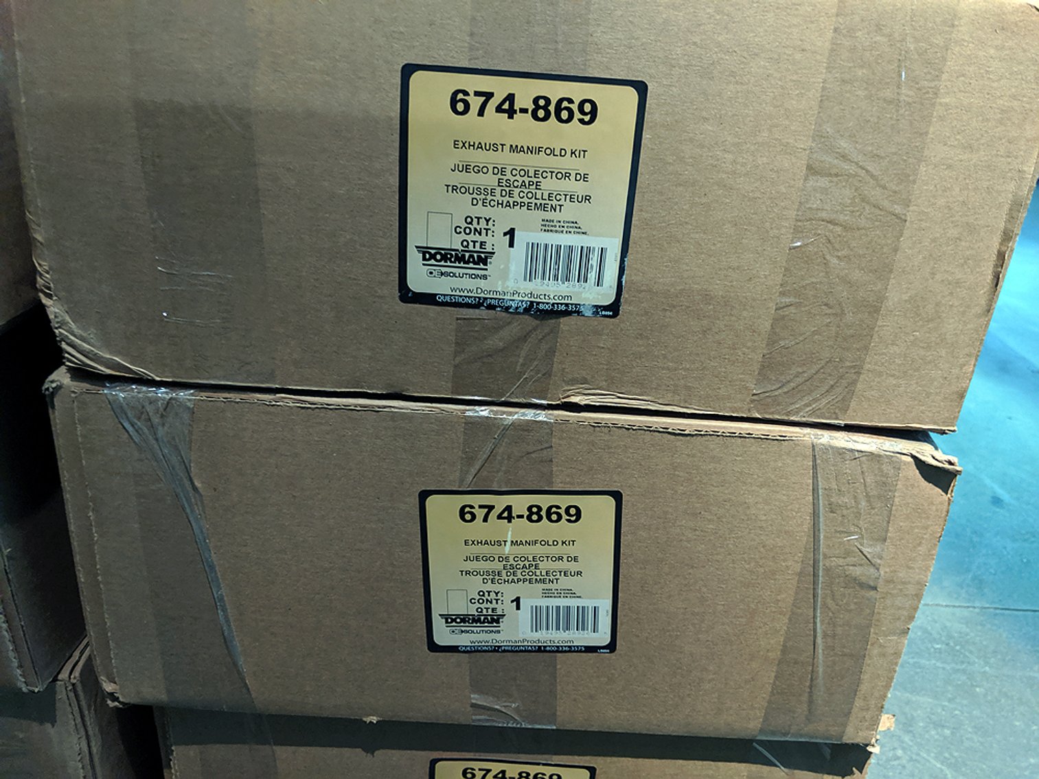 Image for A Large Warehouse Inventory of Auto Parts