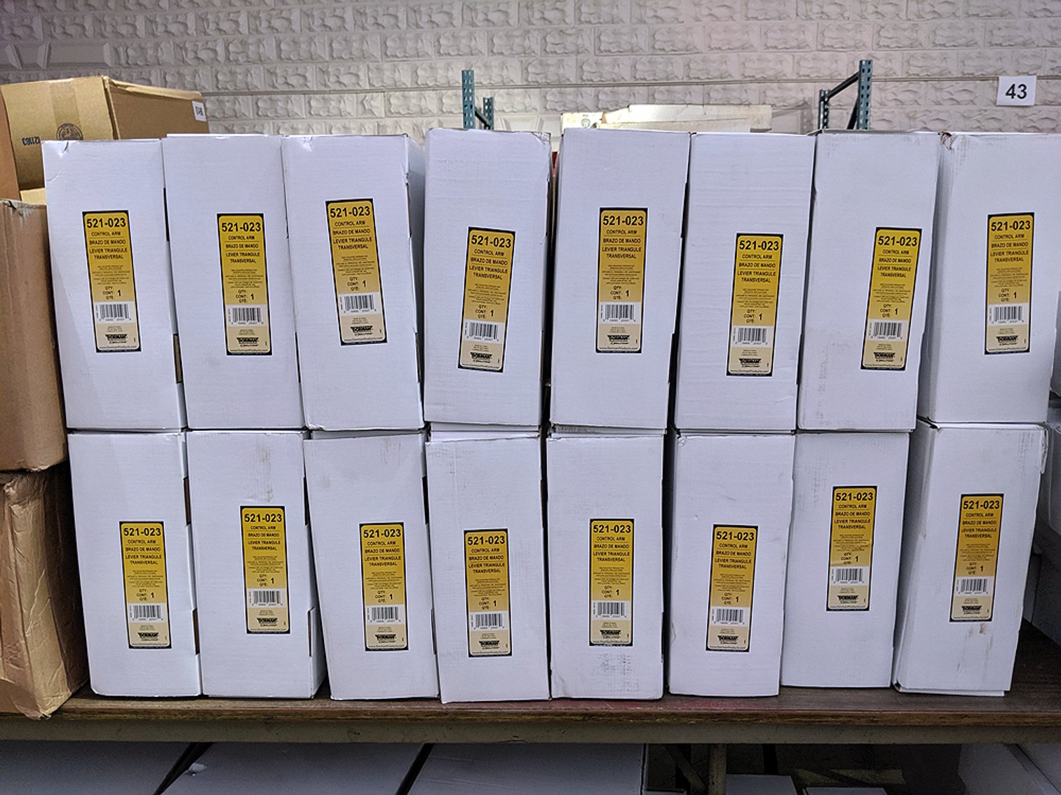 Image for A Large Warehouse Inventory of Auto Parts