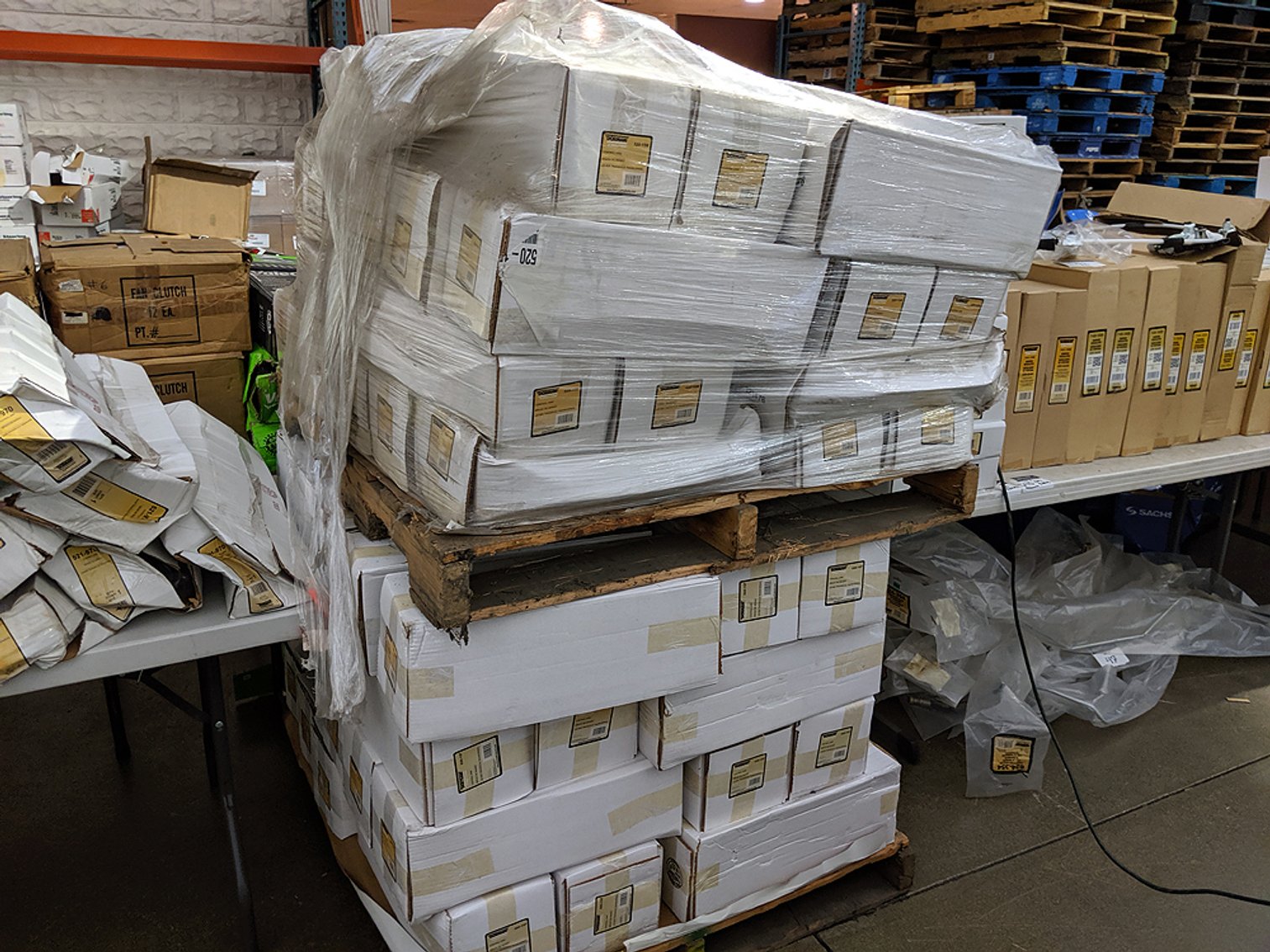 Image for A Large Warehouse Inventory of Auto Parts