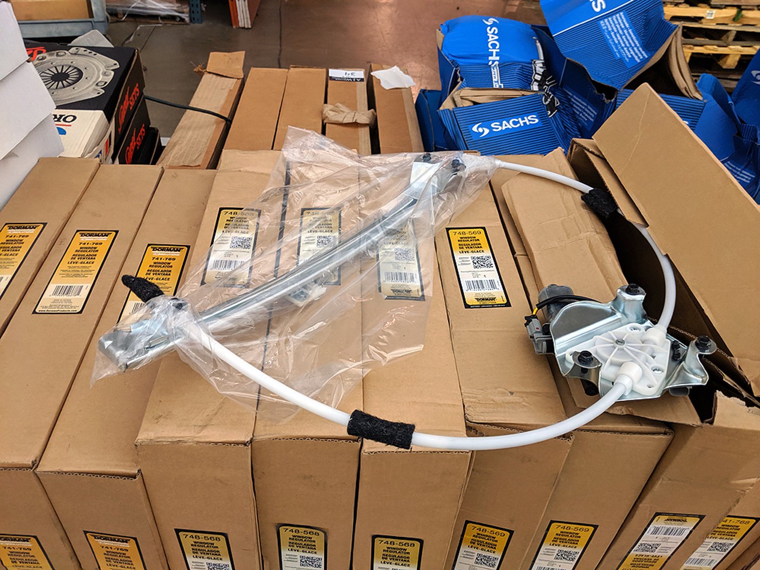 Image for A Large Warehouse Inventory of Auto Parts