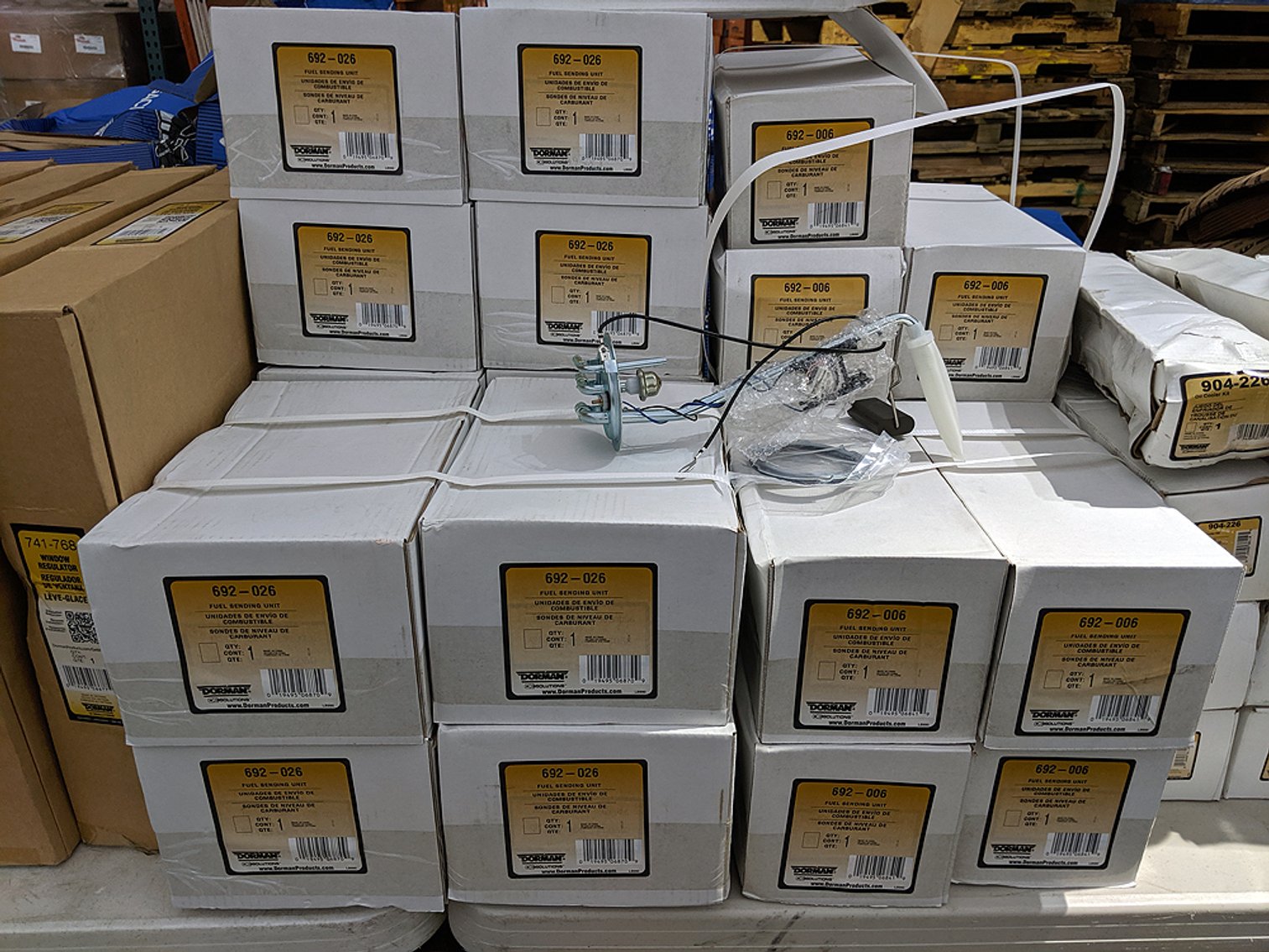 Image for A Large Warehouse Inventory of Auto Parts