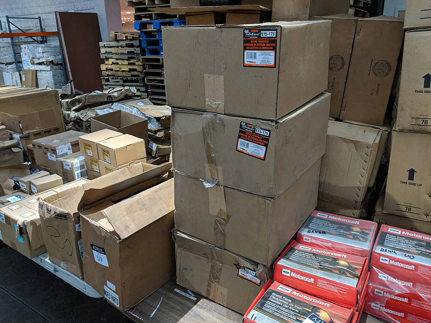 Image for A Large Warehouse Inventory of Auto Parts