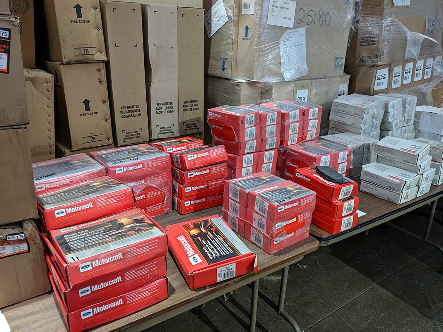 Image for A Large Warehouse Inventory of Auto Parts