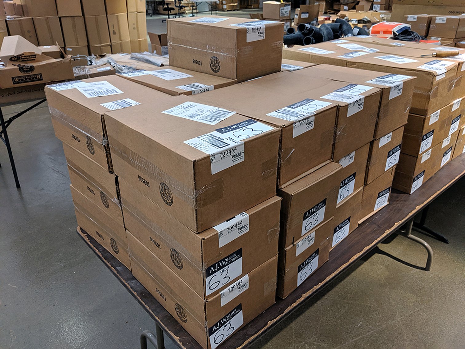 Image for A Large Warehouse Inventory of Auto Parts