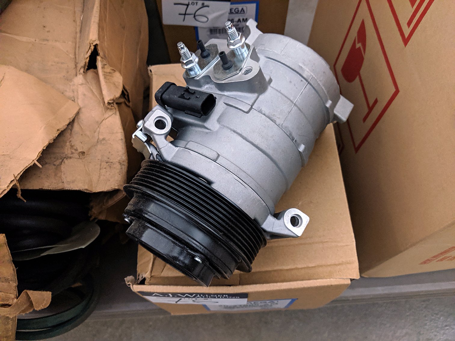 Image for A Large Warehouse Inventory of Auto Parts