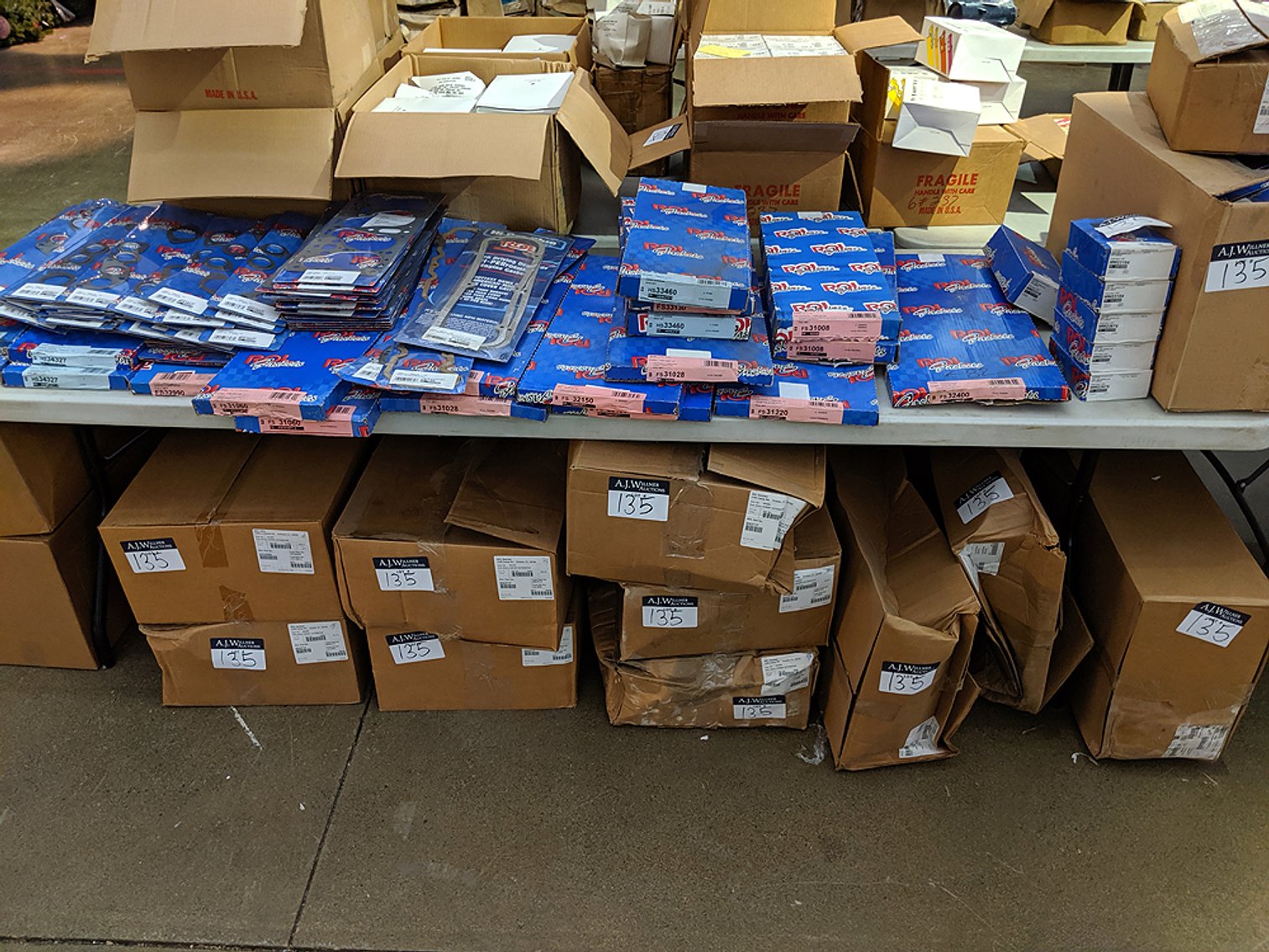 Image for A Large Warehouse Inventory of Auto Parts