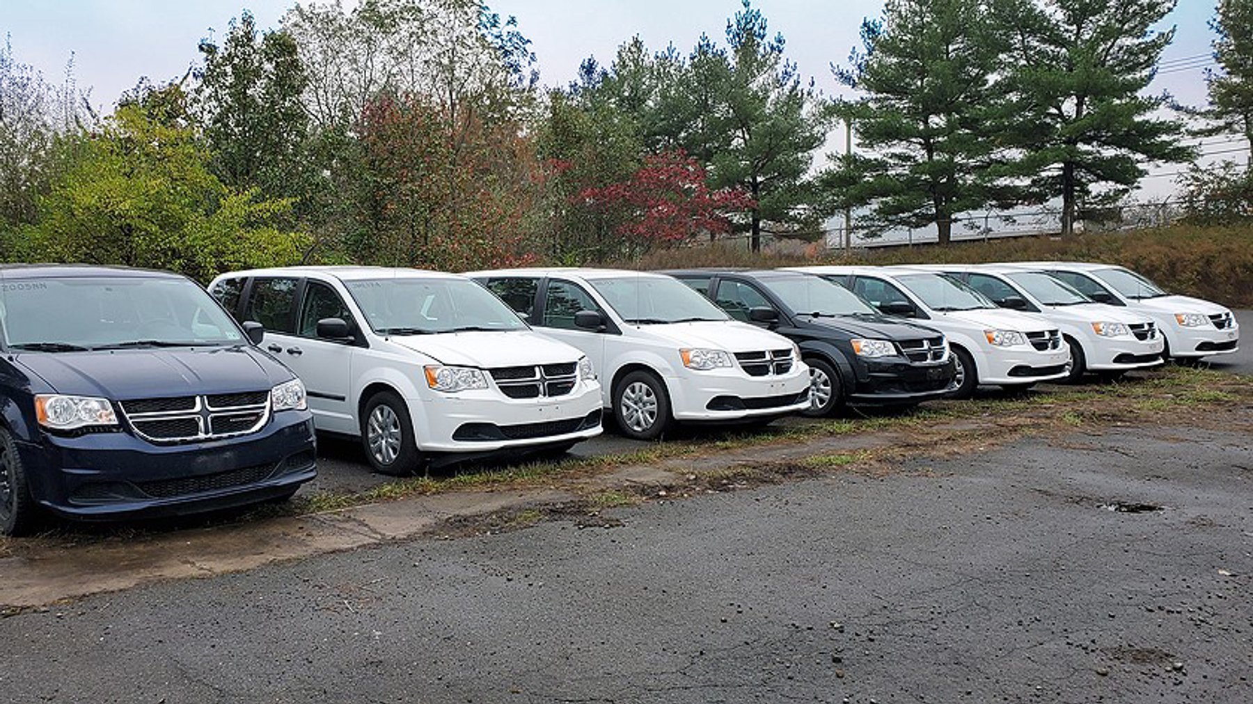 Image for A Fleet of 65 Late Model Passenger Vans & Pick Up Trucks