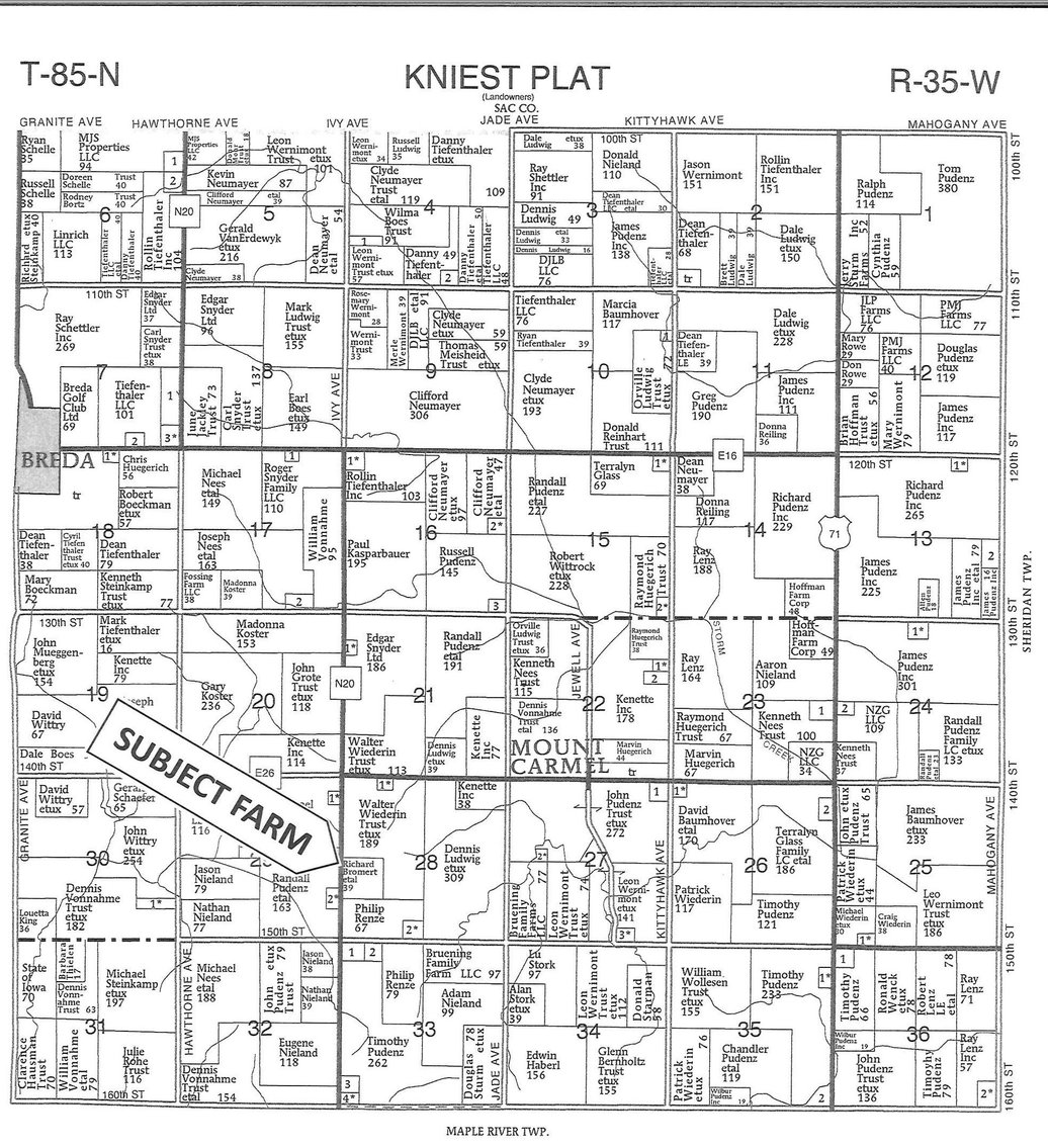 Image for Carroll County, Iowa Farmland Auction