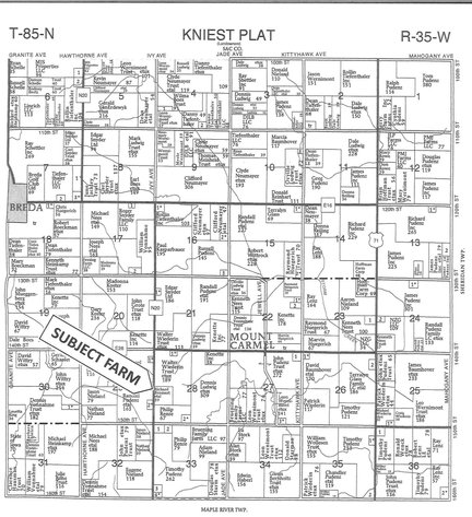 Image for Carroll County, Iowa Farmland Auction