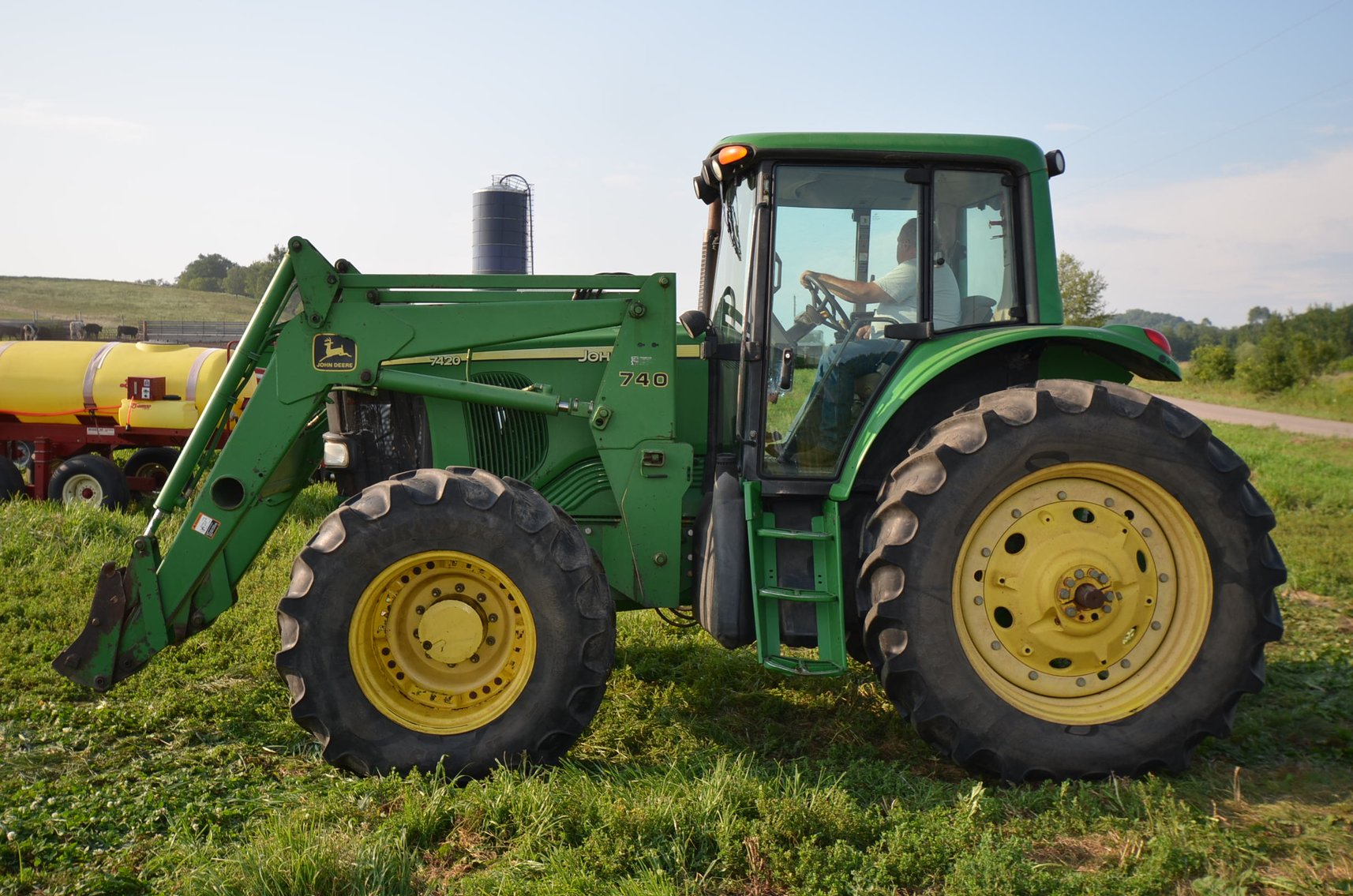 Image for JD 9660 STS Combine & Heads, JD 4955, JD 4455, JD 7420 w/ Loader, Ford TW-35 and Farm Equipment