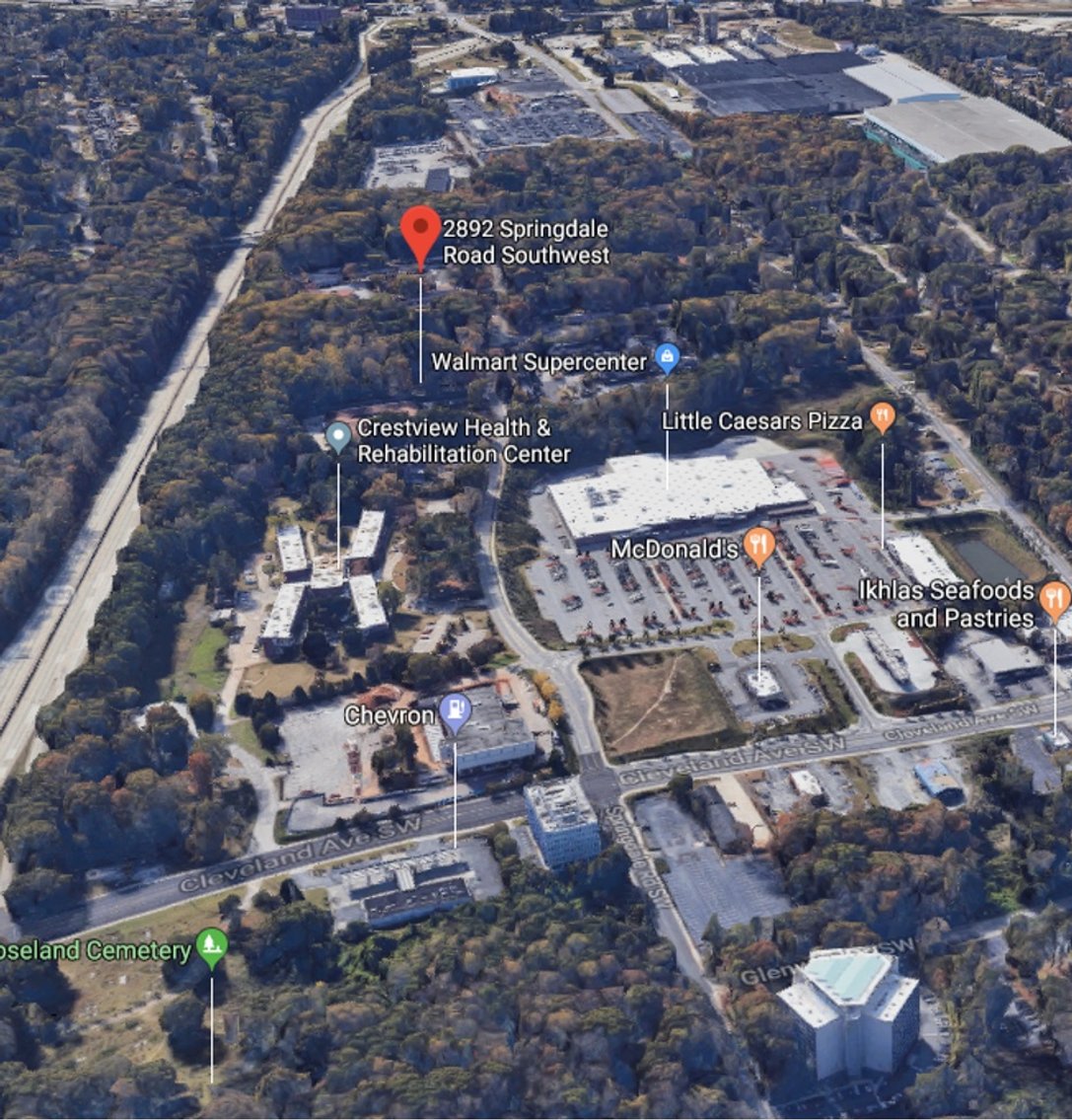 Image for Atlanta, GA: 2.1± Acre Commercial Tract at 2892 Springdale Rd SW, Atlanta, GA 30315 (Fulton County)