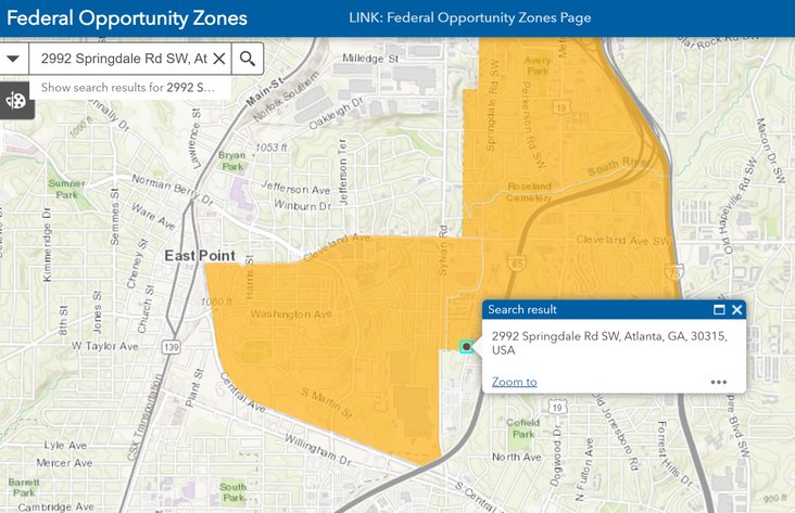 Image for Atlanta, GA: 2.1± Acre Commercial Tract at 2892 Springdale Rd SW, Atlanta, GA 30315 (Fulton County)