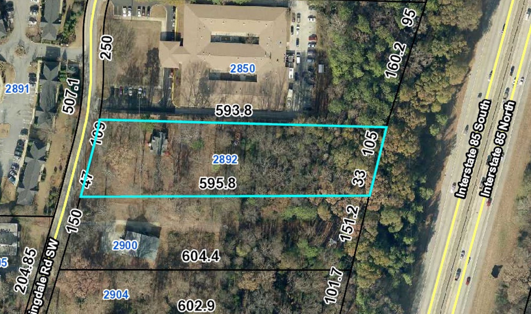 Image for Atlanta, GA: 2.1± Acre Commercial Tract at 2892 Springdale Rd SW, Atlanta, GA 30315 (Fulton County)