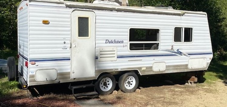 DUTCHMEN TRAVEL TRAILER, ENCLOSED TRAILER, PONTOON, SHOP TOOLS, COLLECTIBLES & MORE!