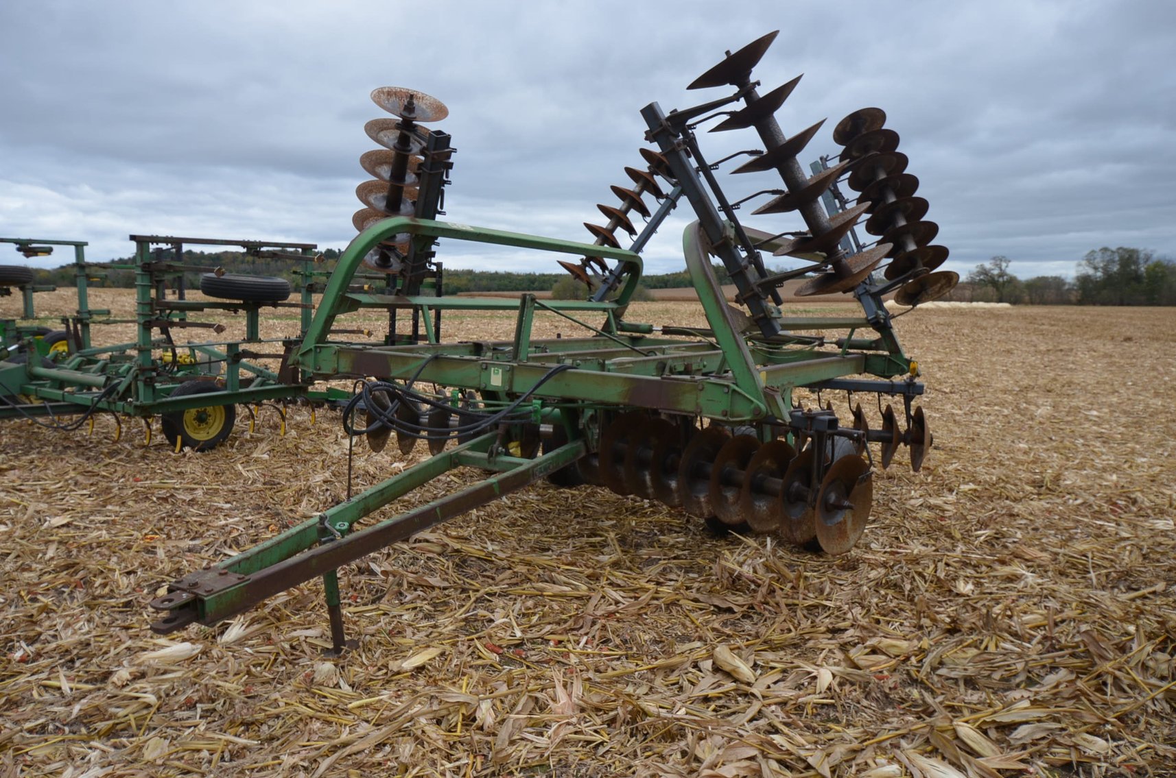 Image for JD 9400 COMBINE, JD 4250 TRACTOR, AND JD FARM EQUIPMENT