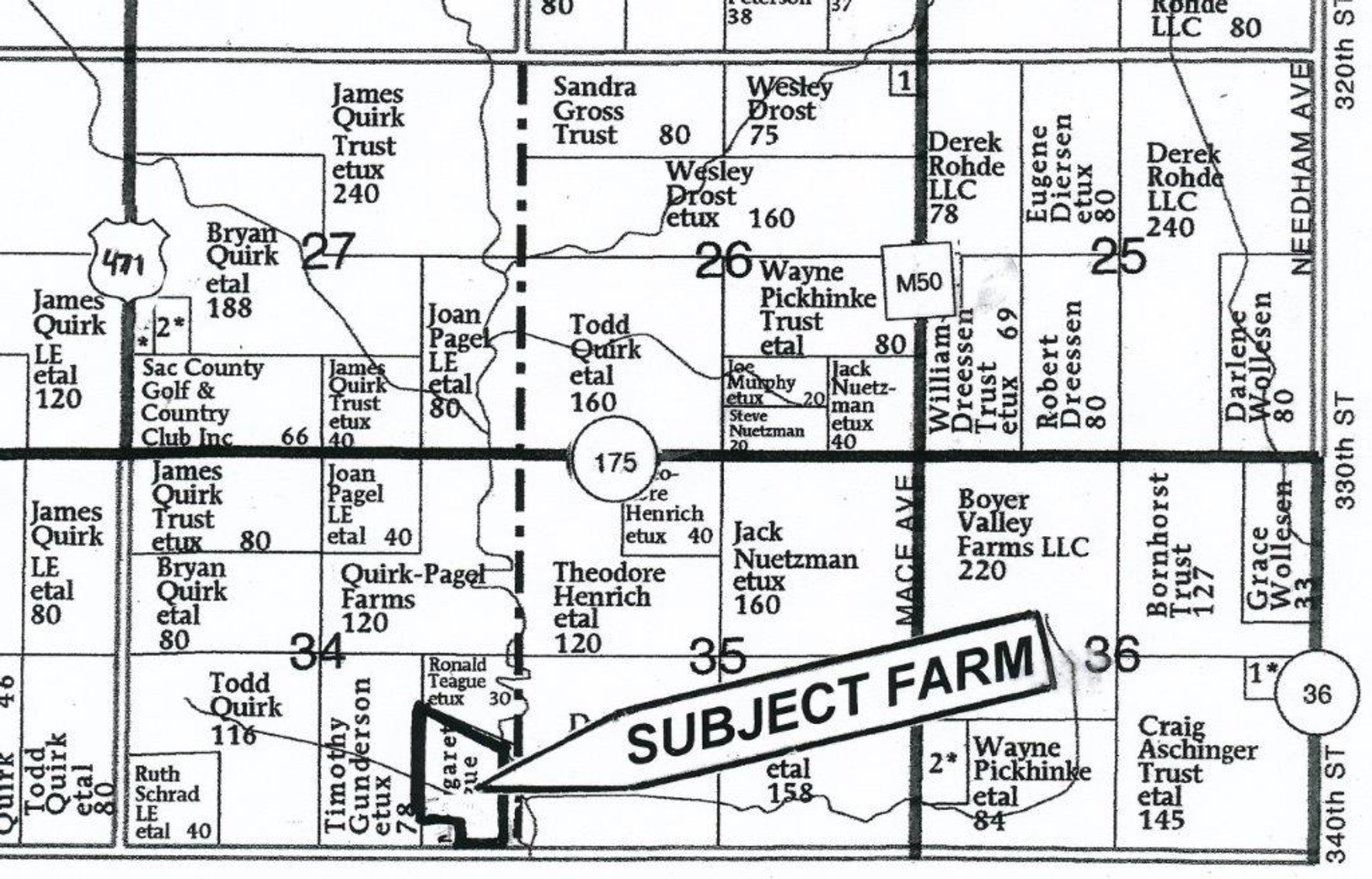 Image for Sac County, Iowa Land Auction!