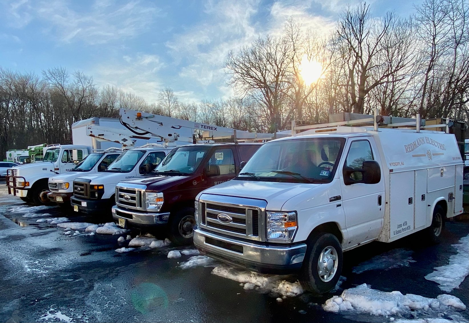 Image for Electrical Contractor Equipment Boom Trucks & Work Vans