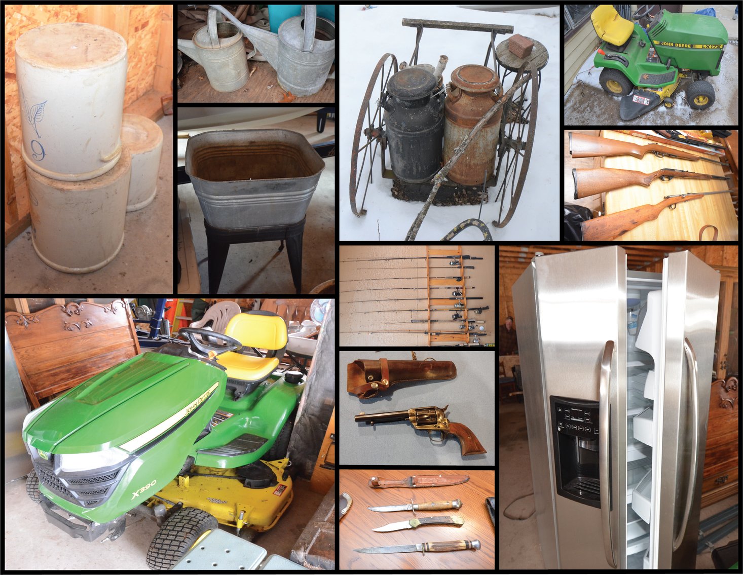 Image for JOHN DEERE LAWNMOWERS, FIREARMS, HOUSEHOLD, COLLECTIBLES & MORE!