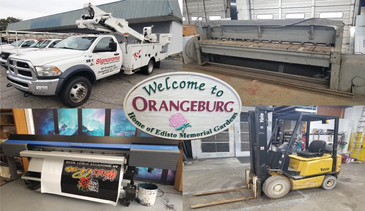 Image for Orangeburg, SC: Sign Shop, Fabrication & Construction Equipment Auction