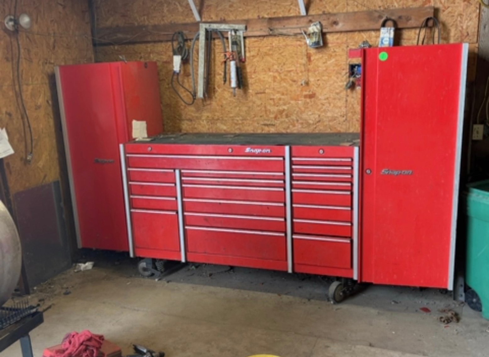 Image for Snap-On Toolbox and Tools, Construction Supplies.