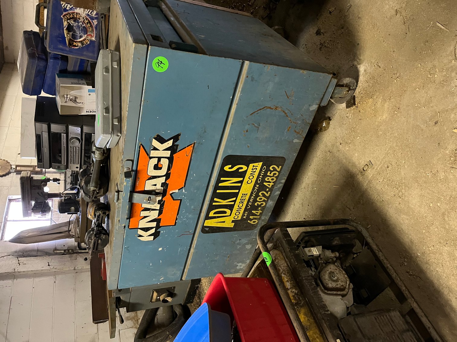 Image for Snap-On Toolbox and Tools, Construction Supplies.