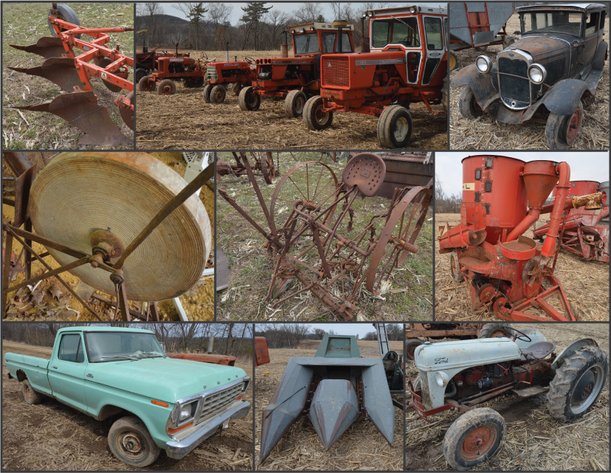 AC TRACTORS, VINTAGE FARM EQUIPMENT, TOOLS, COLLECTIBLES & MORE!