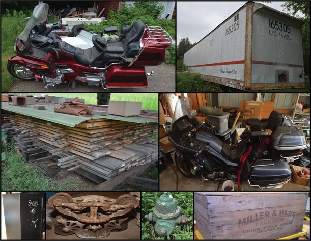 MOVING SALE: MOTORCYCLES, SEMI TRAILERS, LUMBER, TOOLS, FIRE HYDRANTS, AND MUCH MUCH MORE - Mondovi, WI