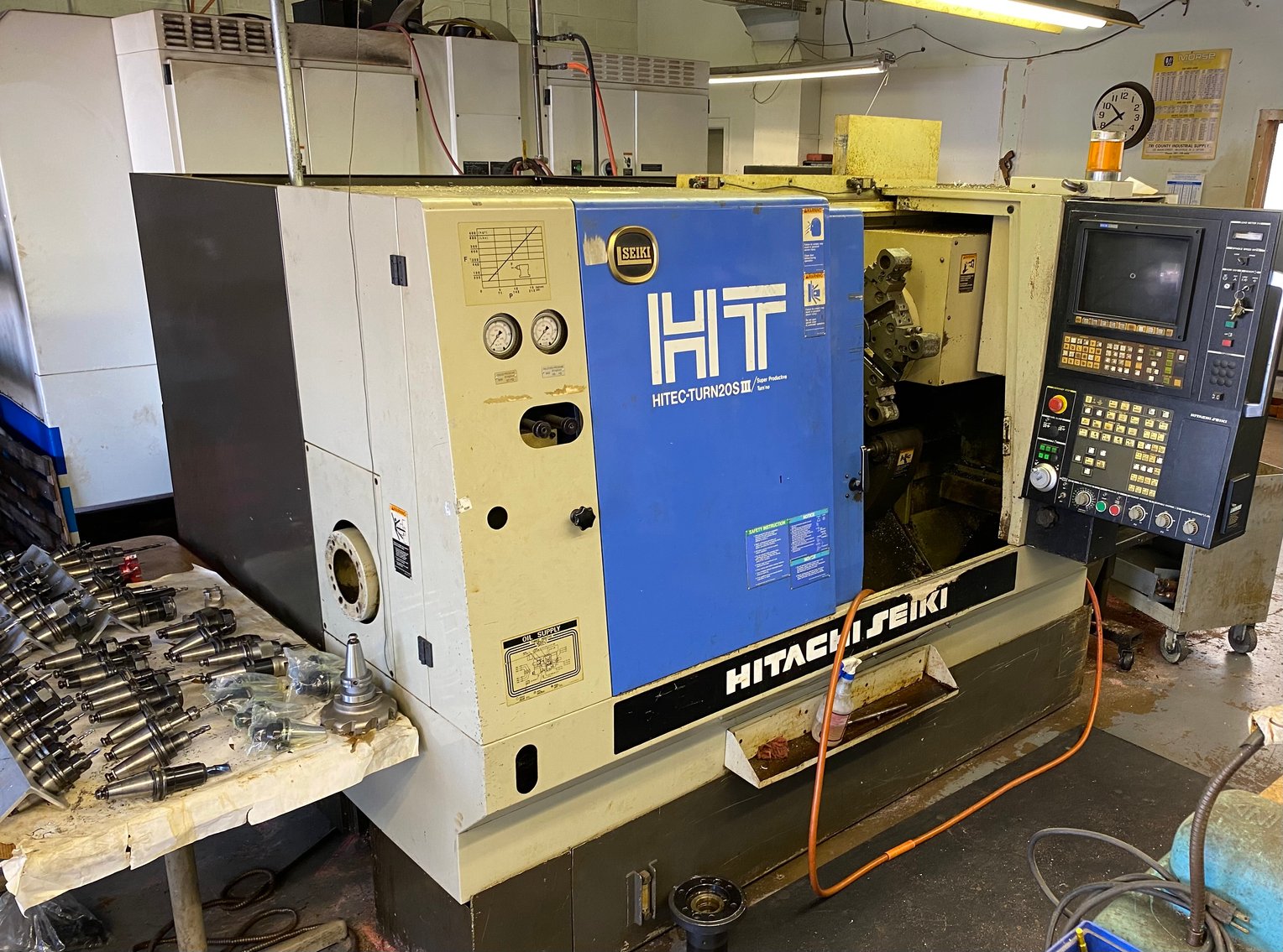 Image for Fadal Vertical Machining Centers & Hitachi Seiki CNC Hitec-Turn 20S III CNC Lathe