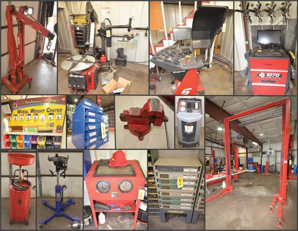 VEHICLE LIFTS, SHOP EQUIPMENT, HARDWARE, MORE - Mondovi, WI