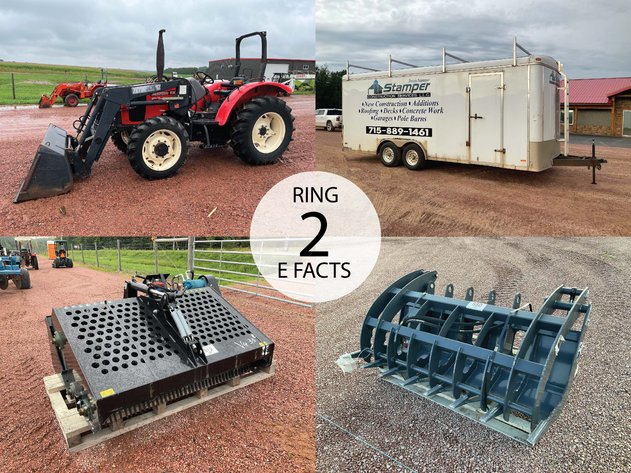 Image for Annual Fall Equipment Auction: Ring 2 Equipment Facts