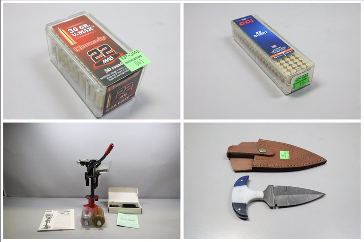 Image for Ammunition and Knife Auction