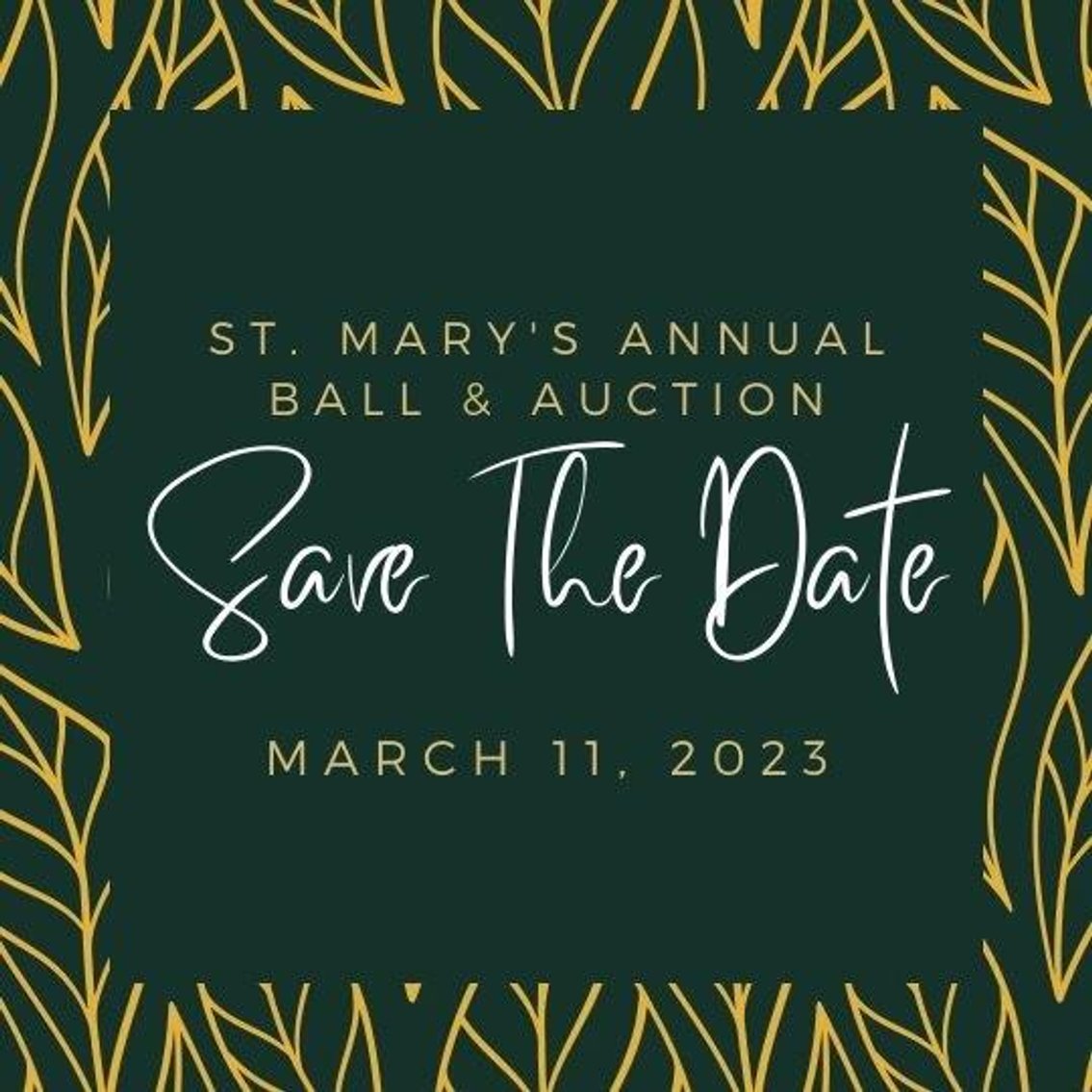 Image for St. Mary's Annual Ball & Auction!