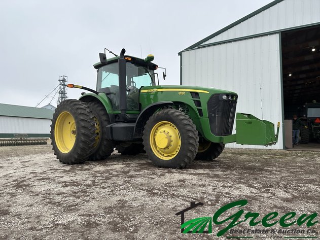 Image for 60x90 building & clean line of farm equipment auction