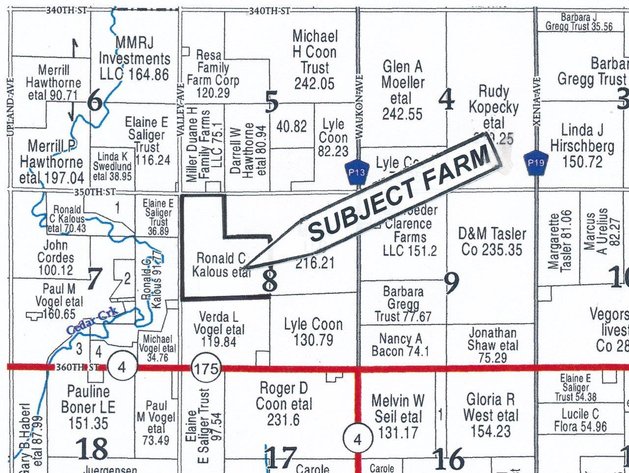Image for Calhoun County, IA Land Auction!