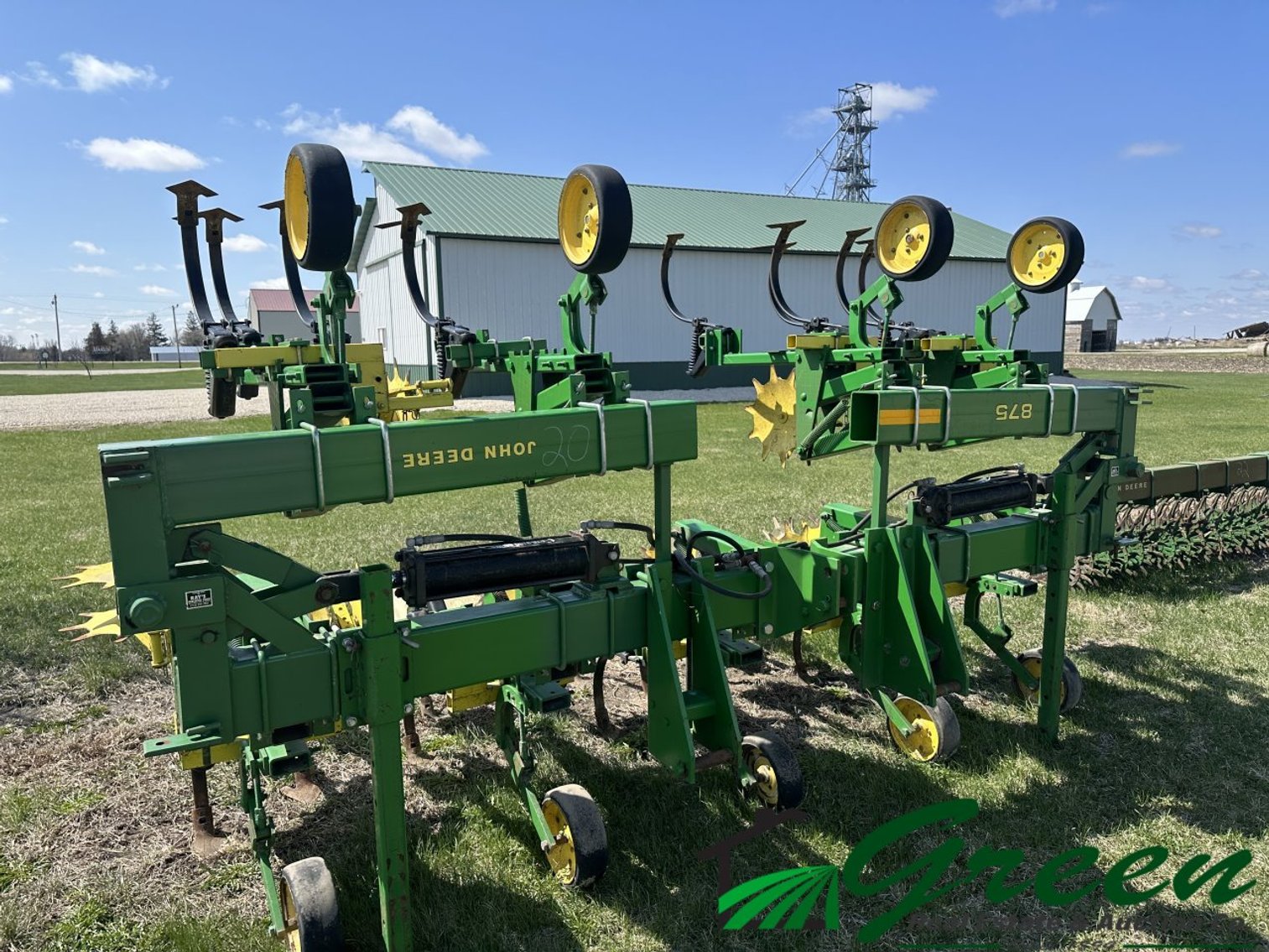 Image for 60x90 building & clean line of farm equipment auction