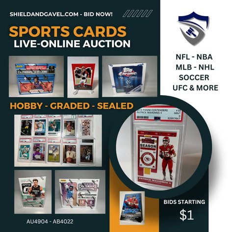 Image for SPORTS CARDS - HOBBY, GRADED, SEALED & MORE