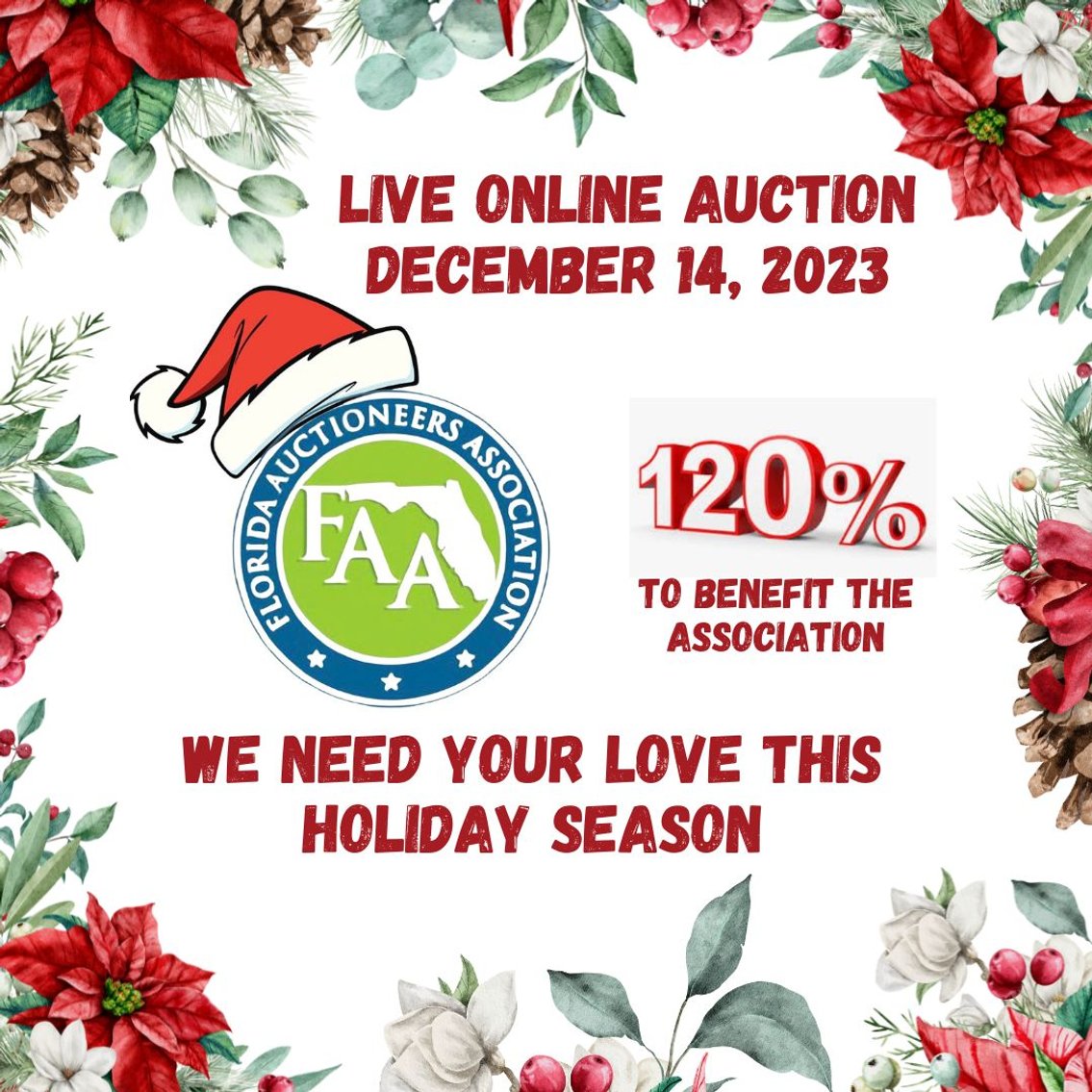 Image for FUNDRAISER - SUPPORTING THE FLORIDA AUCTIONEERS ASSOCIATION