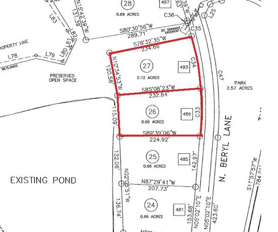 Image for Two Bank Owned Residential Lots in Chesnee, SC (Spartanburg County)